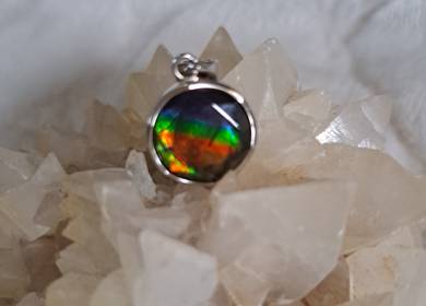 Higher Grade Ammonite Pendant