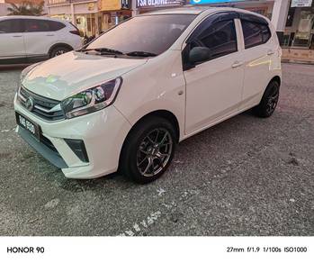 Perodua Axia E in Sungai Buloh, SGR