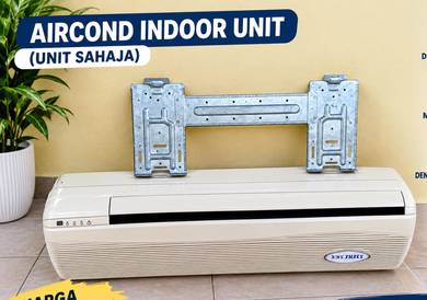 Indoor Aircond Lama Dengan Mounting Bracket 