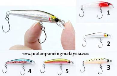IKAN SELUANG V2 MINI SINKING MINNOW 5cm/3g