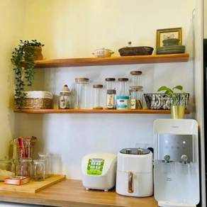 wood shelf