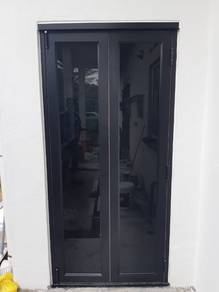 Pintu Folding Kace Dapur-Aluminum&Kace