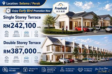 Terraced House in Selama,PRK