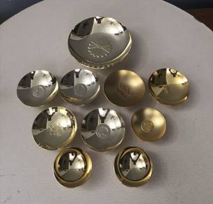 24k gold plated sake cup 10