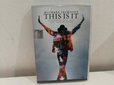 DVD Michael Jackson's This Is It