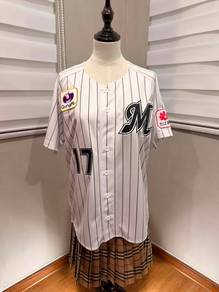 Marines Chiba Lotte R SASAKI 17 baseball jerseys S