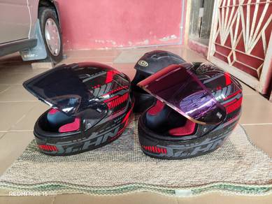 2 helmet fullface HNJ