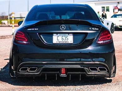 Mercedes W205 imp Diffuser Carbon Bodykit Bumper