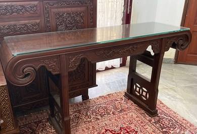 antik chinese rosewood console
