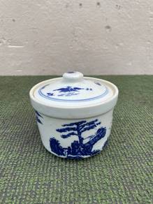 B717 Chinese Jingdezhen Ceramic Sugar Salt Oil Jar