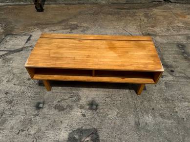 (IKEA) 4ft Solid TV Console Cabinet Rack Bench
