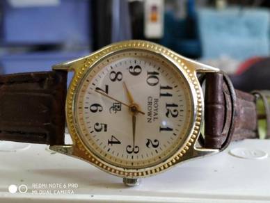 Original Royal crown lady watch japan