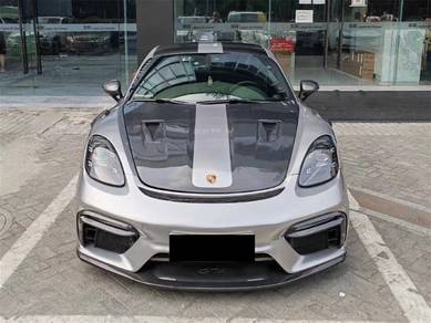 Porsche 718 Cayman GT4 Front Bumper Carbon Bodykit