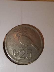 1971 25 RP Indonesia coin
