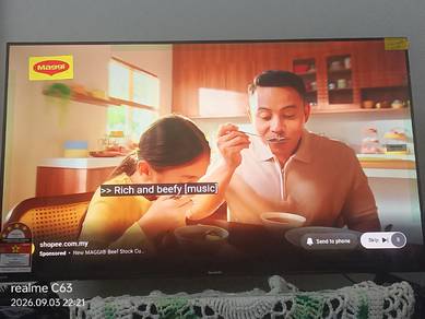 sharp 43 inci Google tv