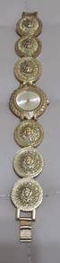 Ladies Watch  - Quartz @ Stylish Gold Plated Look