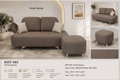 sofa 3 seater easy clean pocket spring