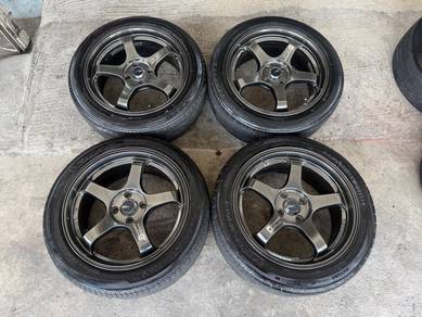 Rim advan gt flow forged 16 inch hyper black