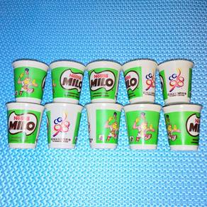 Vintage Milo Plastic Cup KL 98 XVI Commonwealth