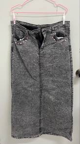 Denim skirt jeans