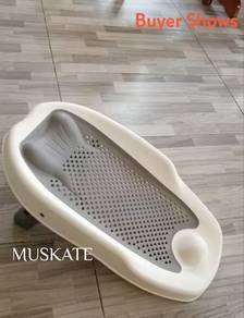 Ready Stock Baby Bath Support Net Rack in Grey 