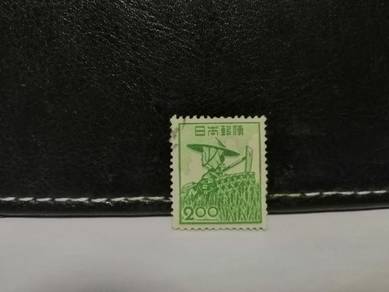 1951 Japan Stamp Woman Farmer
