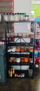 5 tier fordable storage rack