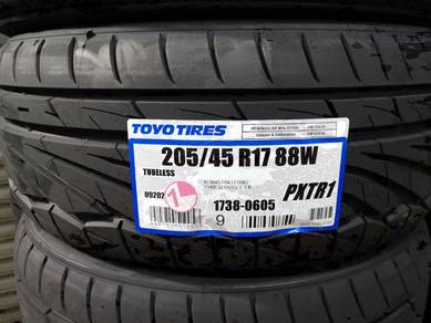 205/45/17 Toyo Proxes TR1 Tyre 2026 Tayar