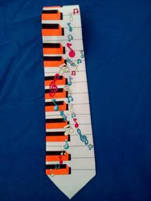 Piano Keyboard Musical Instrument #5 Neck Tie