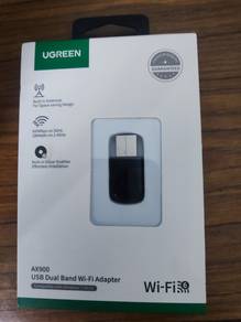 UGREEN Wifi Adapter Dual Band 2.4GHz + 5GHz Wifi 6
