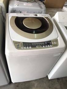 Basuh Toshiba 10kg Mesin Automatic Refurbish Wash