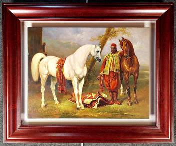 The Mounts of Abd El Kader Reproduction Painting