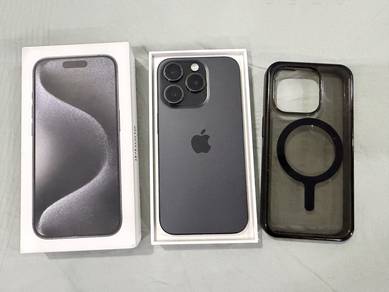 iPhone 15 Pro 128gb (Black Titanium)