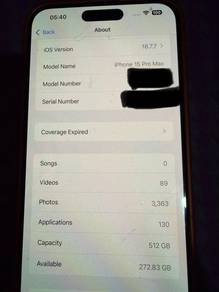 iphone 15PM 512GB TITANIUM BLUE