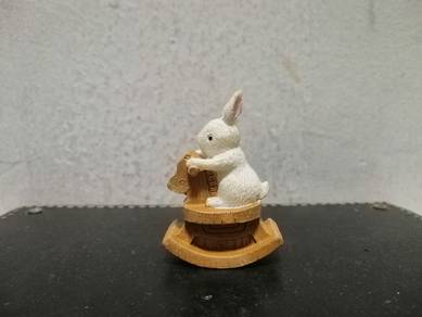 Plastic Rabbit Rocking Horse
