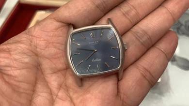 Rolex Cellini TV White Gold Blue Dial