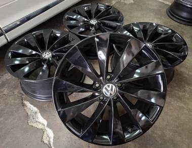 Rim 18 ori volkswagen fit scirocco golf jetta pass