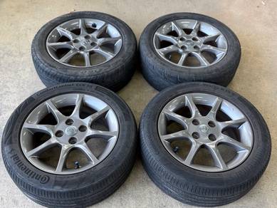 Sport Rim 15 Second Original Perodua Alza Grey Sia