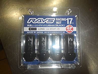 Rays 17Hex L48mm M12xP1.25 Racing Nut Nissan Suzuk