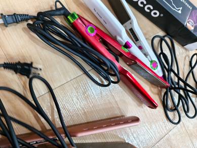 flat iron dan curly tong