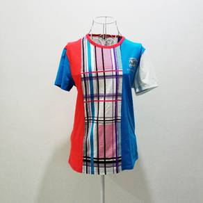 Burberry Brit Colourfull Stripes Crew Neck Tee
