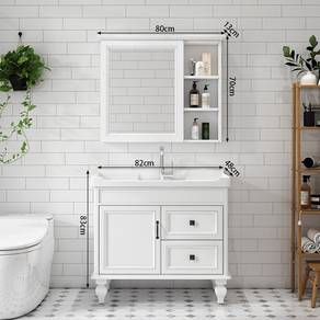 White toilet cabinet cermin tandas kabinet toilet