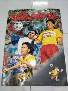 Official1993 FAM Bolasepak Semi-Pro Sticker Album 