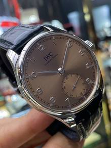 IWC Portugieser Automatic 40 IW358313 Salmon Dial