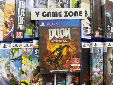 Doom Eternal PS4 PS5 Used Games Physical Game Disc