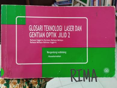 Glosari Teknologi Laser dan Gentian Optik Jilid 2
