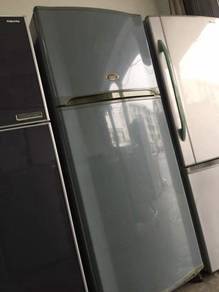 Toshiba Blue Fridge 2 doors Refrigerator Peti Seju