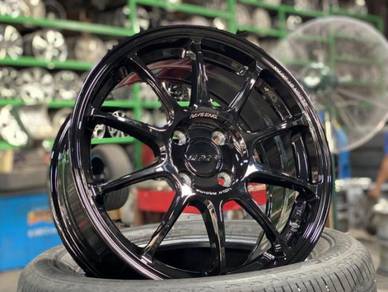 New 16 AOW ZE40 BLACK rim City Jazz Vios Yaris Myv