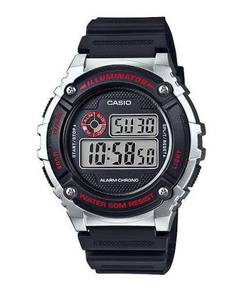Watch - Casio Stop Watch W216H-1C - ORIGINAL