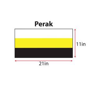 Bendera Perak (11" x 21")